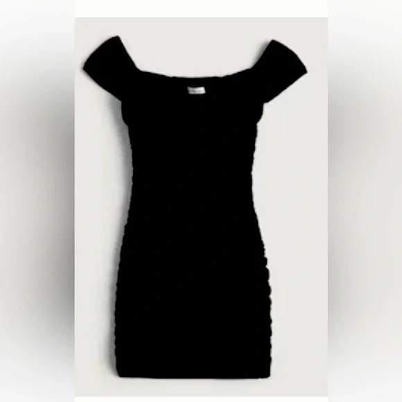 Hollister | Dresses | Hollister Black Bodycon Dress Medium New With Tags